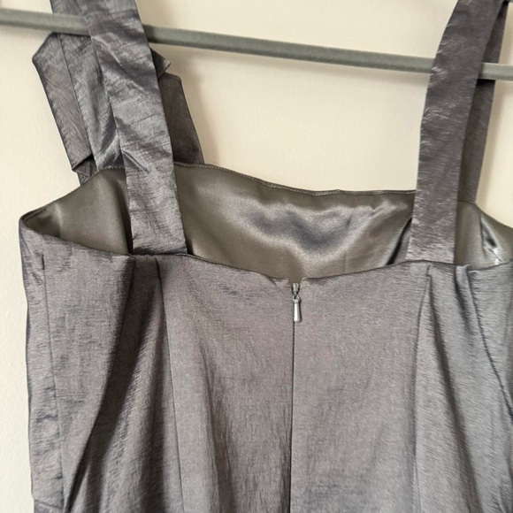 Y2K Metallic Grey Cache Mini Dress Small - Picture 5 of 6